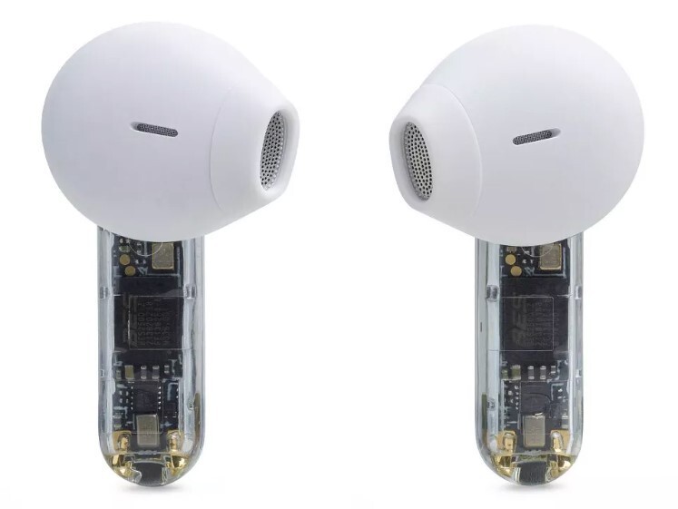 JBL Tune Flex True Wireless Active Noise Cancelling in-Ear Earbuds – Ghost White