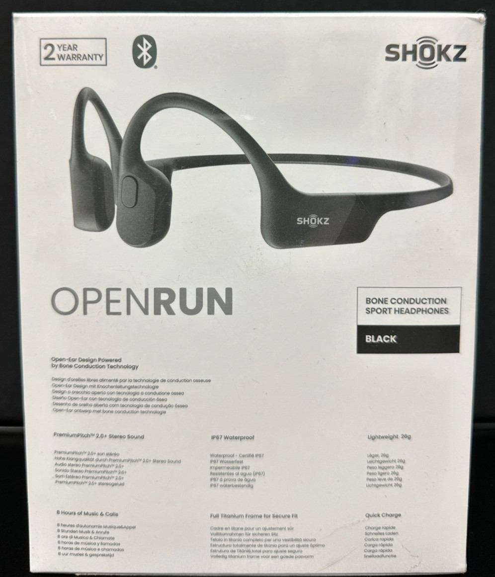 NEW AfterShokz S803 In-Ear Bluetooth Headphones – Black