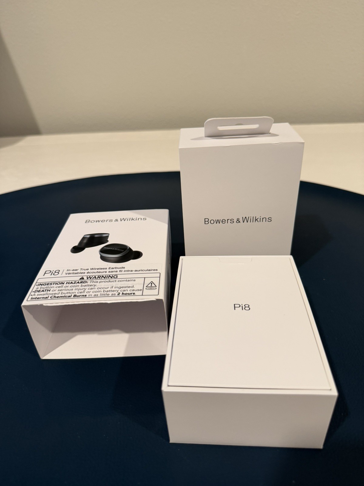 Bowers & Wilkins Pi8 ANC In-Ear True Wireless Earbuds Anthracite Black