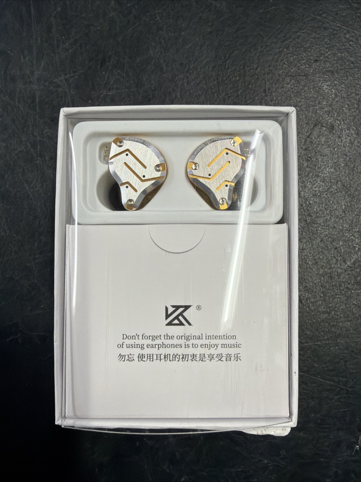 Kz Zs10 Pro 10 Units Hybrid in Ear Earphones HIFI Monitor Bass Headphones