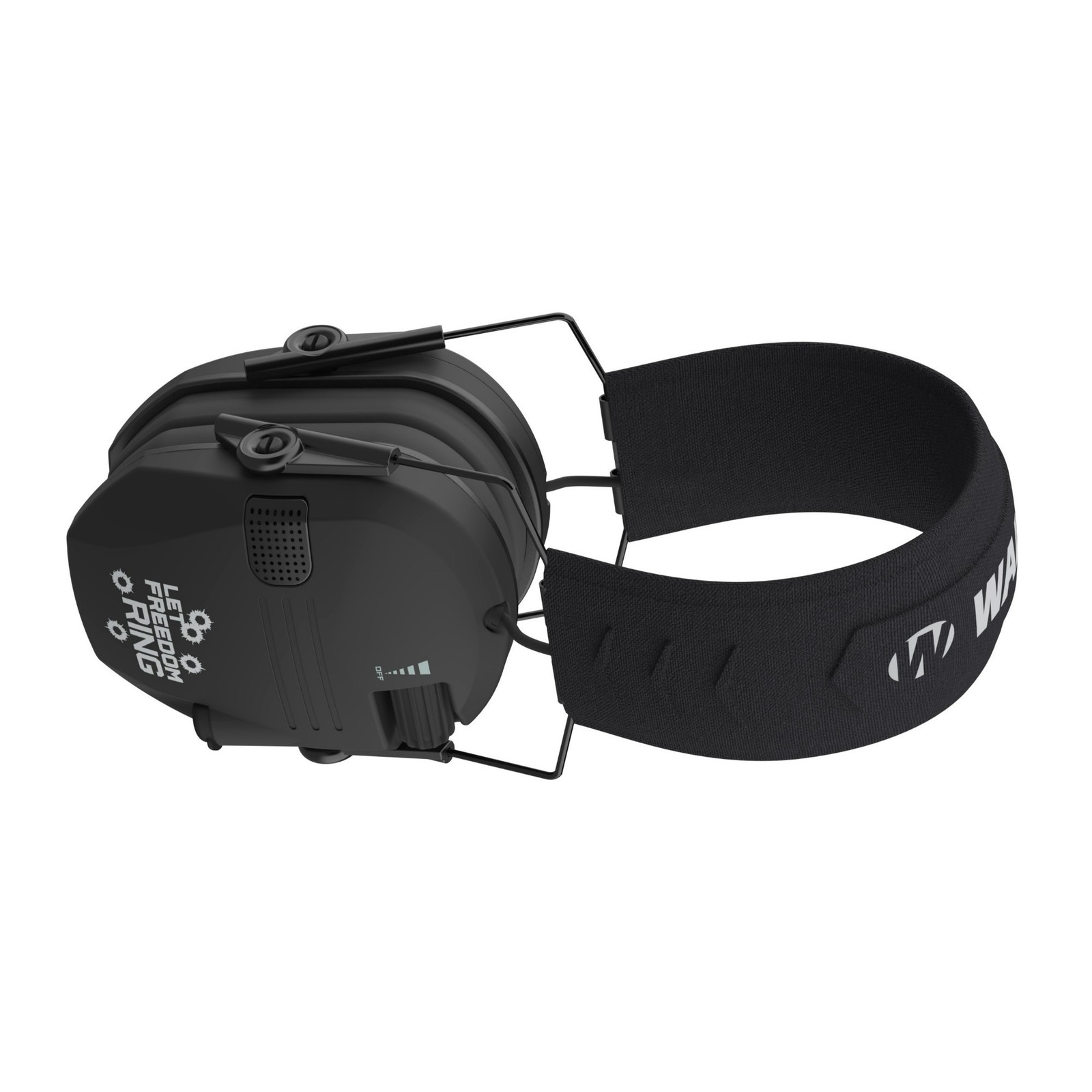 Walkers Razor Slim Electric Earmuffs with Built In Speakers Let Freedom Ring