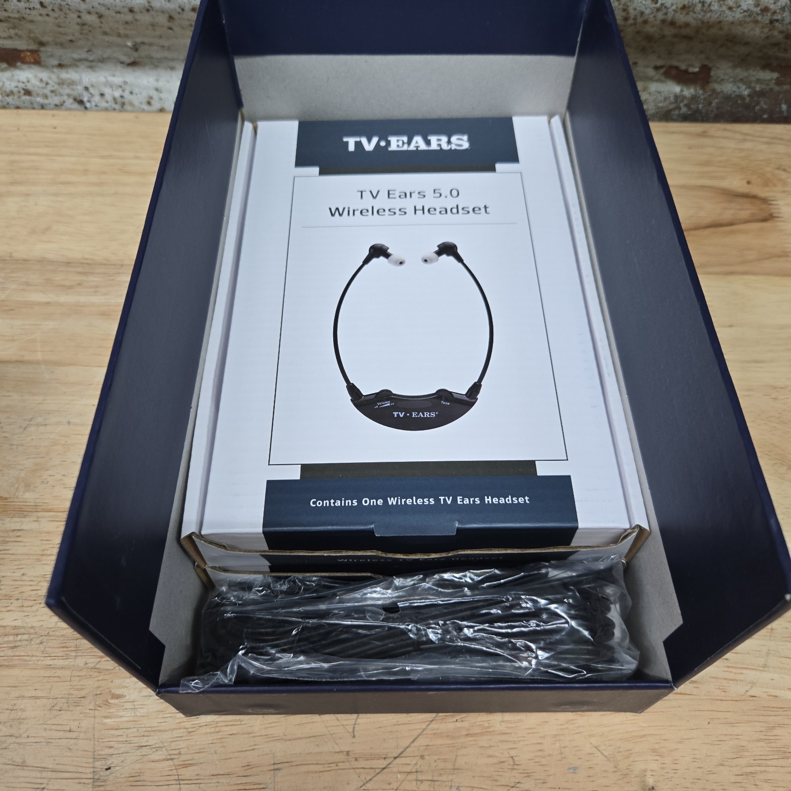 TV Ears 11841 Wireless 5.0 Dual Digital Voice Clarifying Headphones System