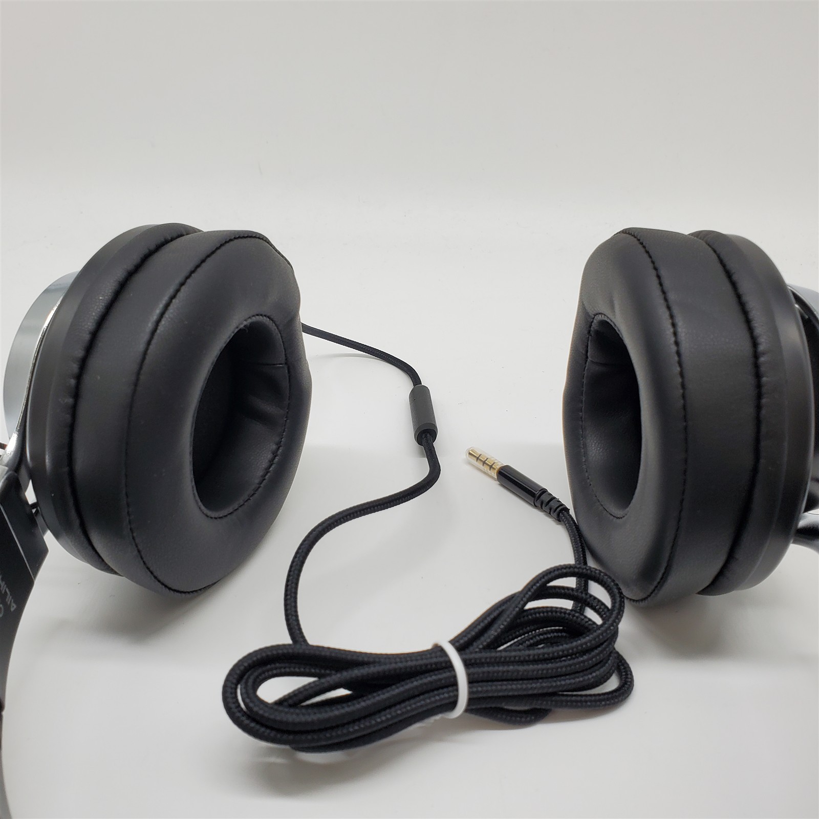 AILIHEN C90 Over Ear Wired Headphones with Microphone Volume Control Black