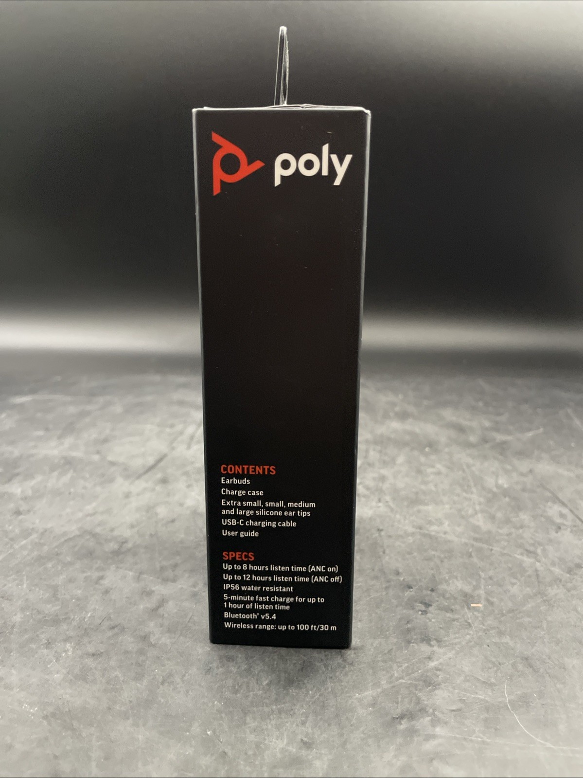 Poly Voyager Free 20 Black Earbuds + Basic Charge Case