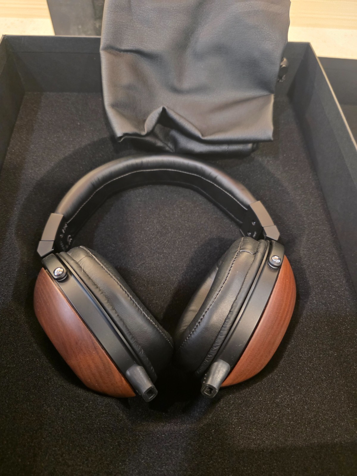 Fostex TH610 Premium Headphones -Complete in box – Walnut Wood Cups – USED