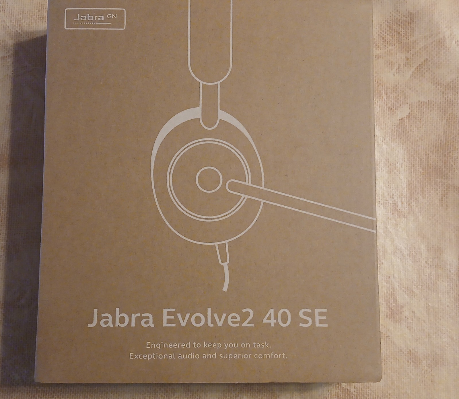 Jabra Evolve2 40 SE Wired, UC Mono Noise-canceling, Headset USB C/A