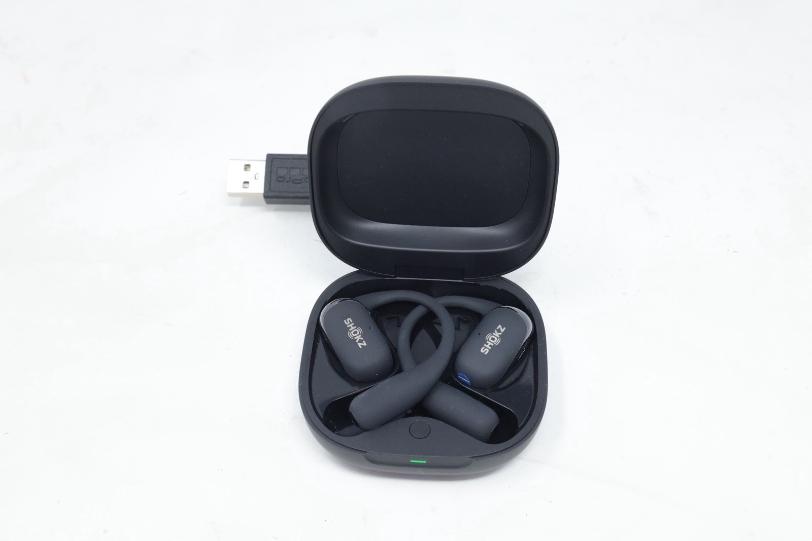 Shokz OpenFit 2 Open-Ear Bluetooth True Wireless Earbuds – Black (T920)