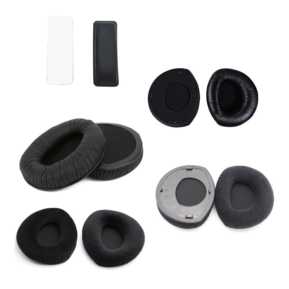 Earpad/Headband Wrinkled/Velvet for Sennheiser RS110 RS160 RS170 RS180 Headphone
