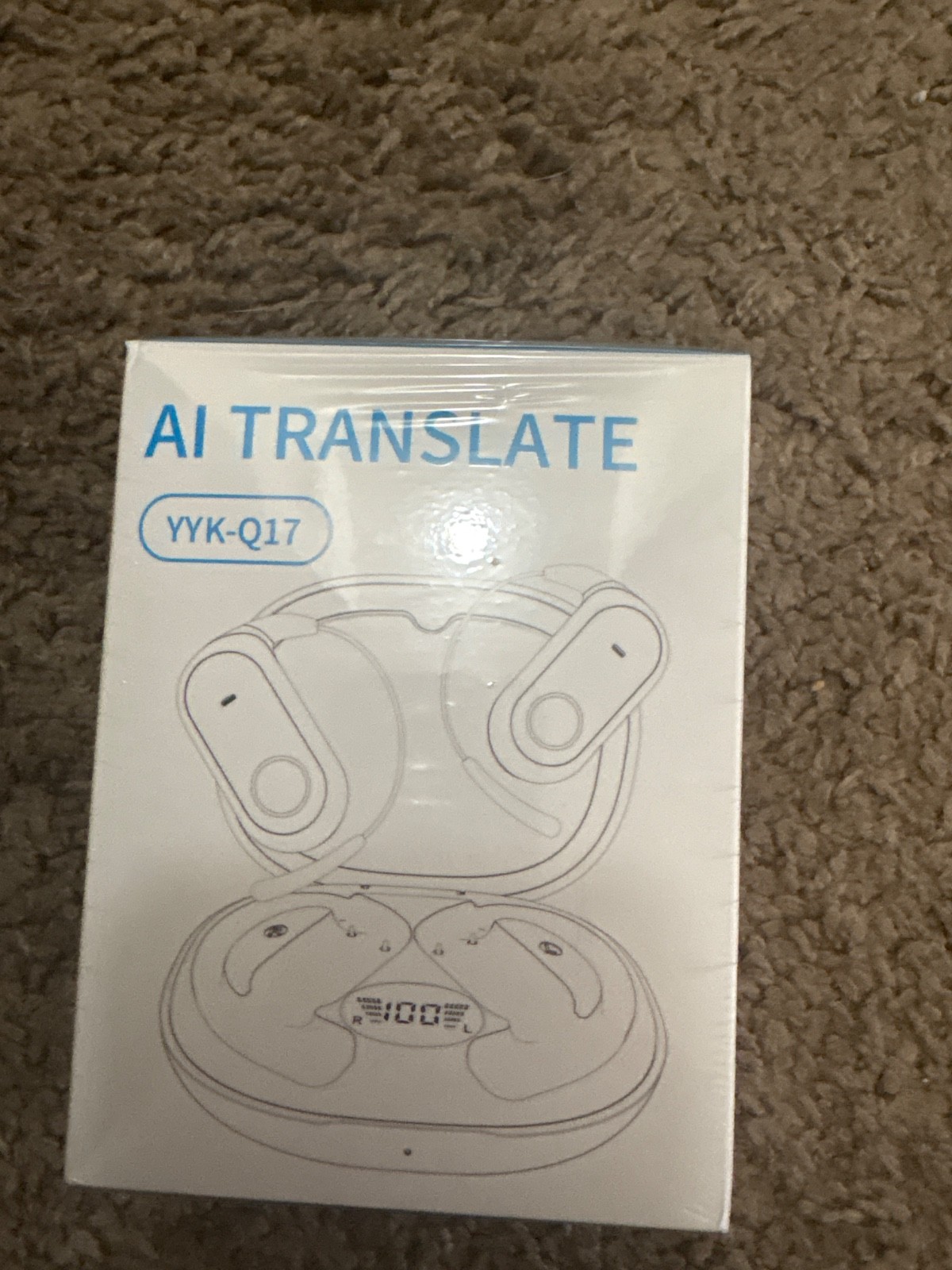 New – Sealed – AI Translation Earbuds Real-Time 168 Languages Translator Earbuds
