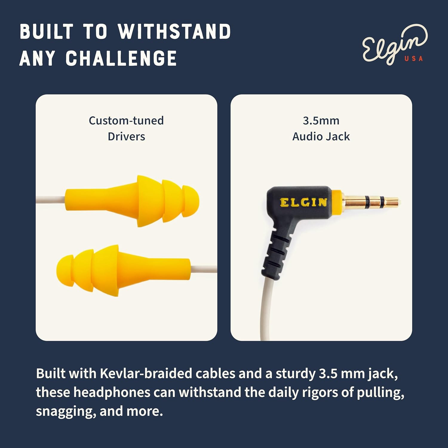 Ruckus Earplug Earbuds | OSHA Compliant Noise Reduction In-Ear Headphones : Isol