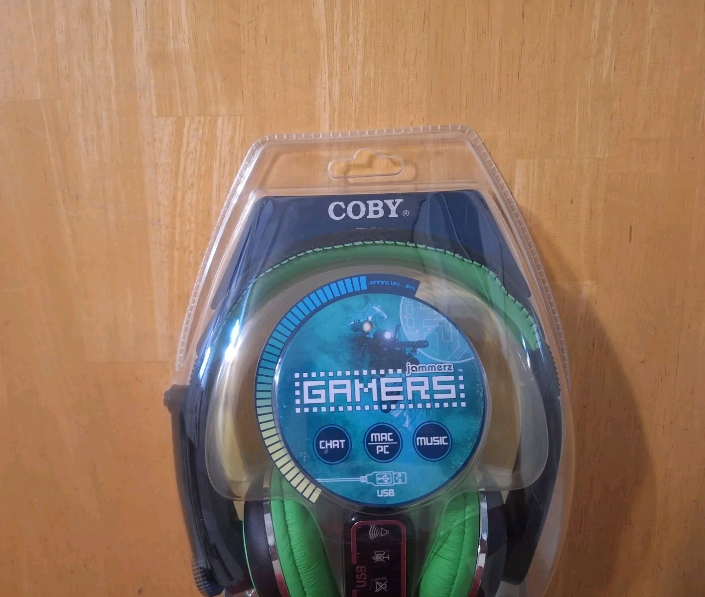 Coby Jammerz CV480 Gamers Headphones PC Gaming Chatting Listening To Music