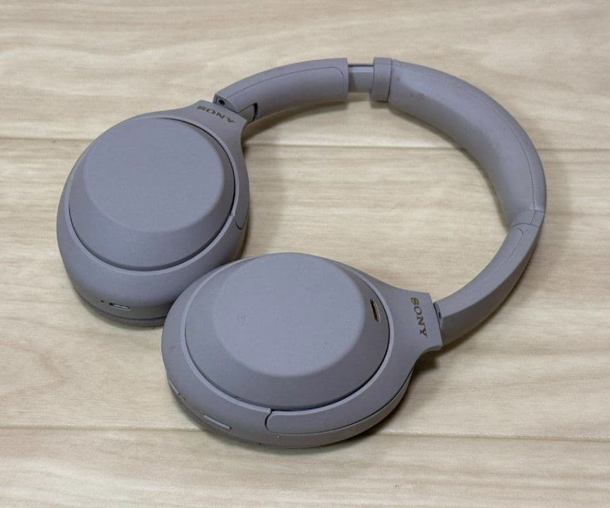 SONY WH-1000XM4 Wireless Noise Canceling Stereo Headset Hi-Res Bluetooth Silver