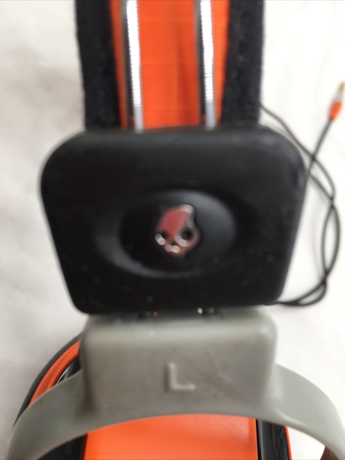Genuine Skullcandy SKDY Federation Orange & Black Agent Headphones Works Rare