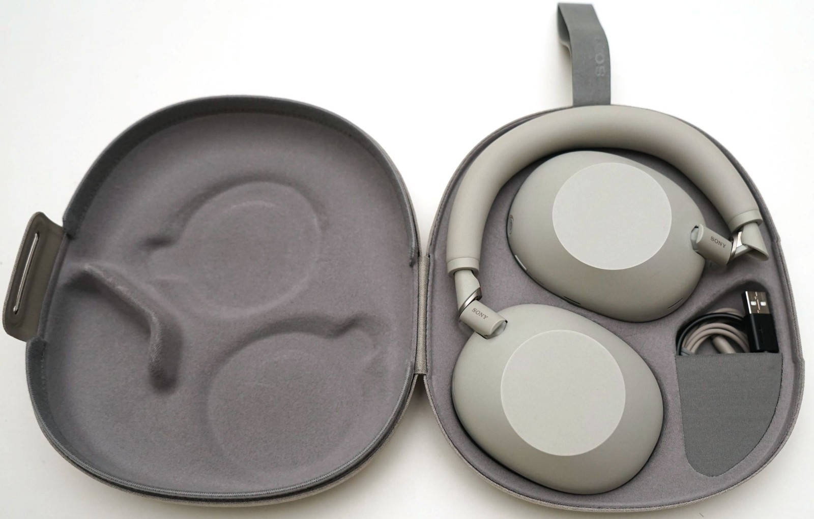 Sony WH-1000XM6/S Headphones Wireless Noise Canceling Silver/Beige