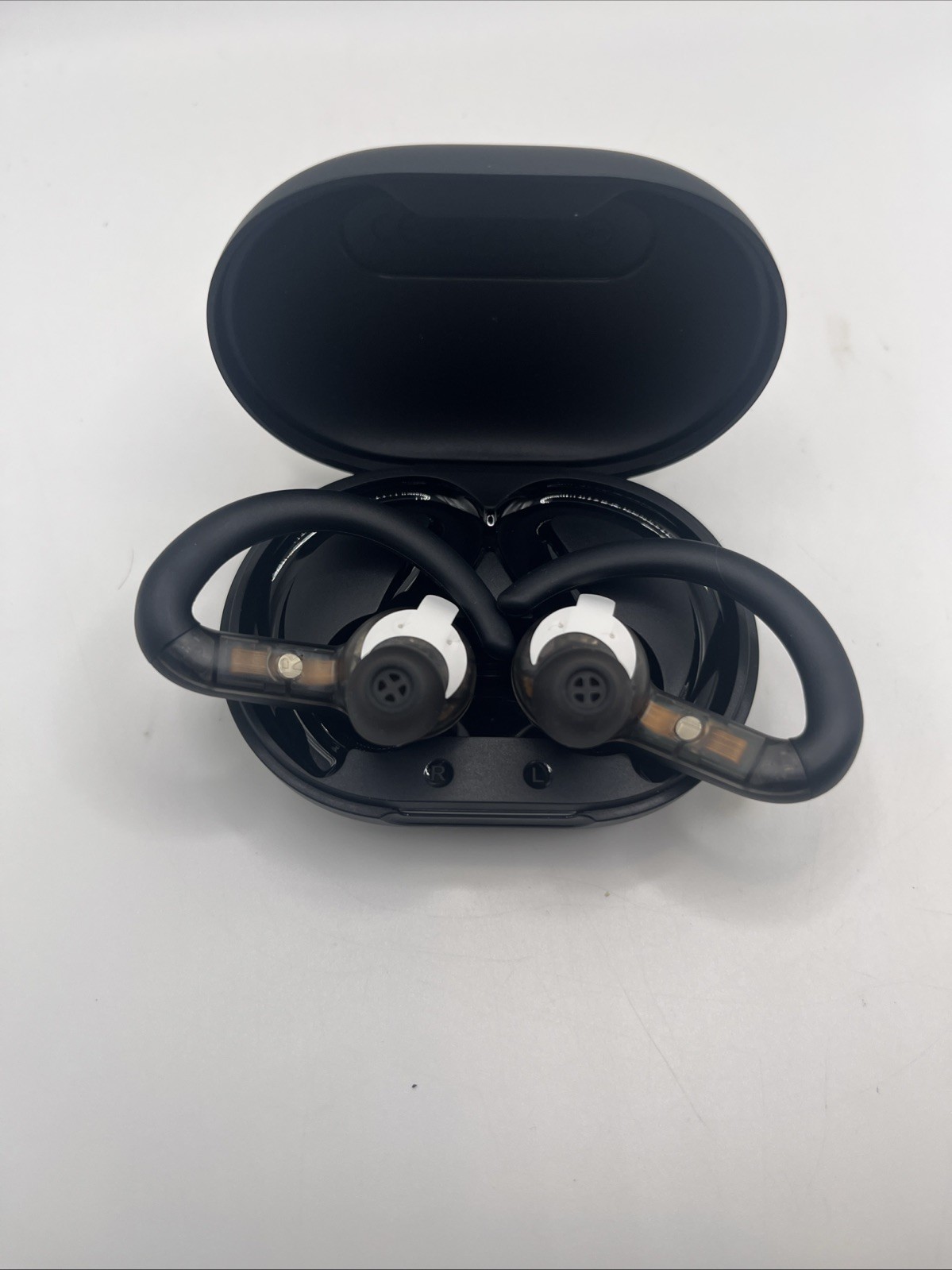 JLab Go Air Sport True Wireless Bluetooth Earbuds with Charging Case. OPEN BOX