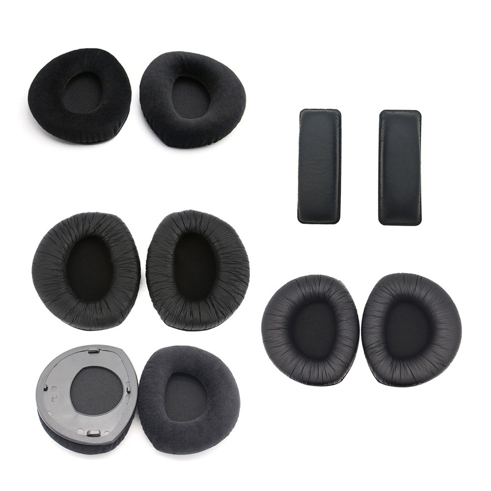 Earpad/Headband Wrinkled/Velvet for Sennheiser RS110 RS160 RS170 RS180 Headphone