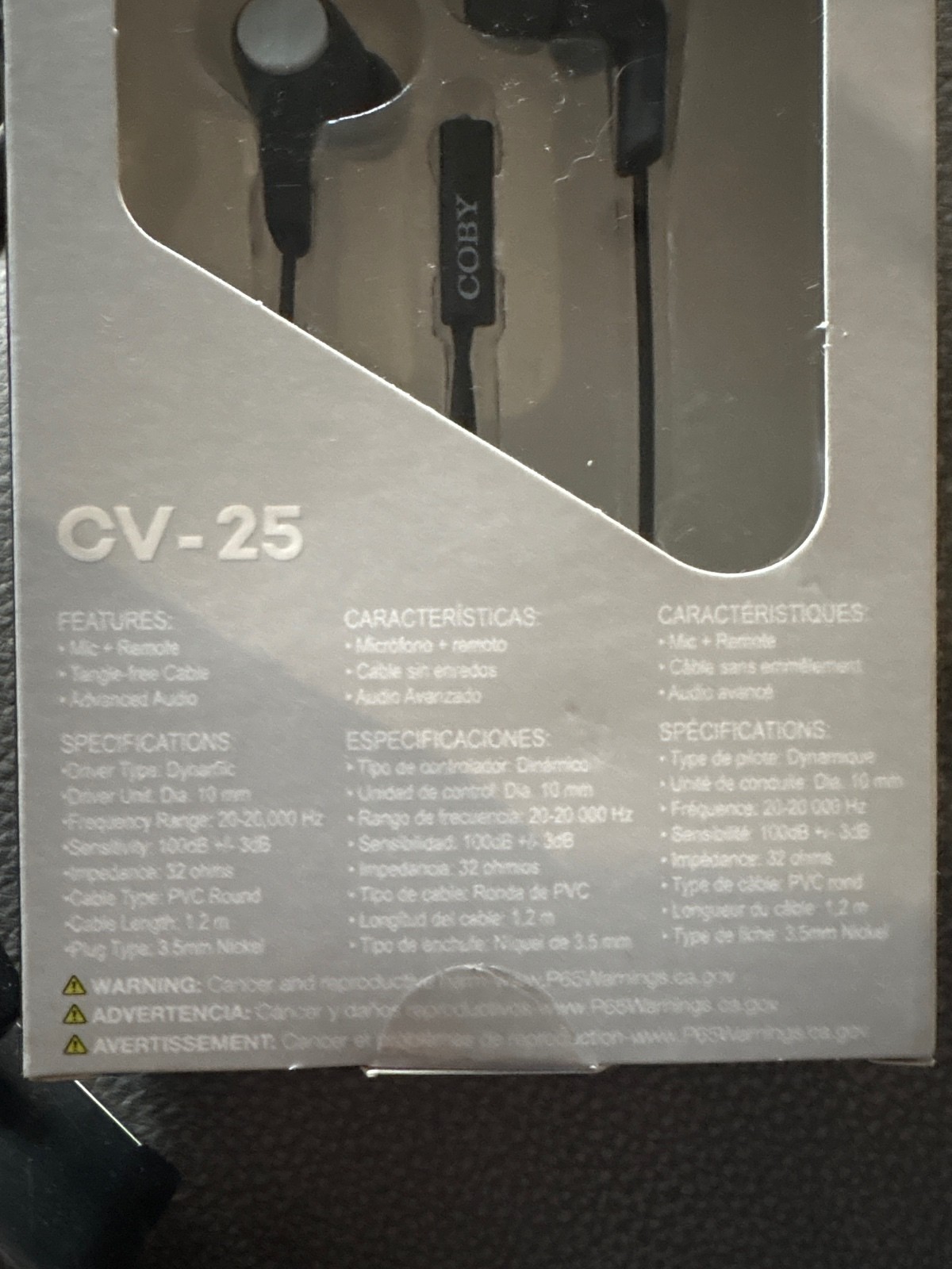 Bulk deal 42 new Coby cv-25 earbud sets with mic