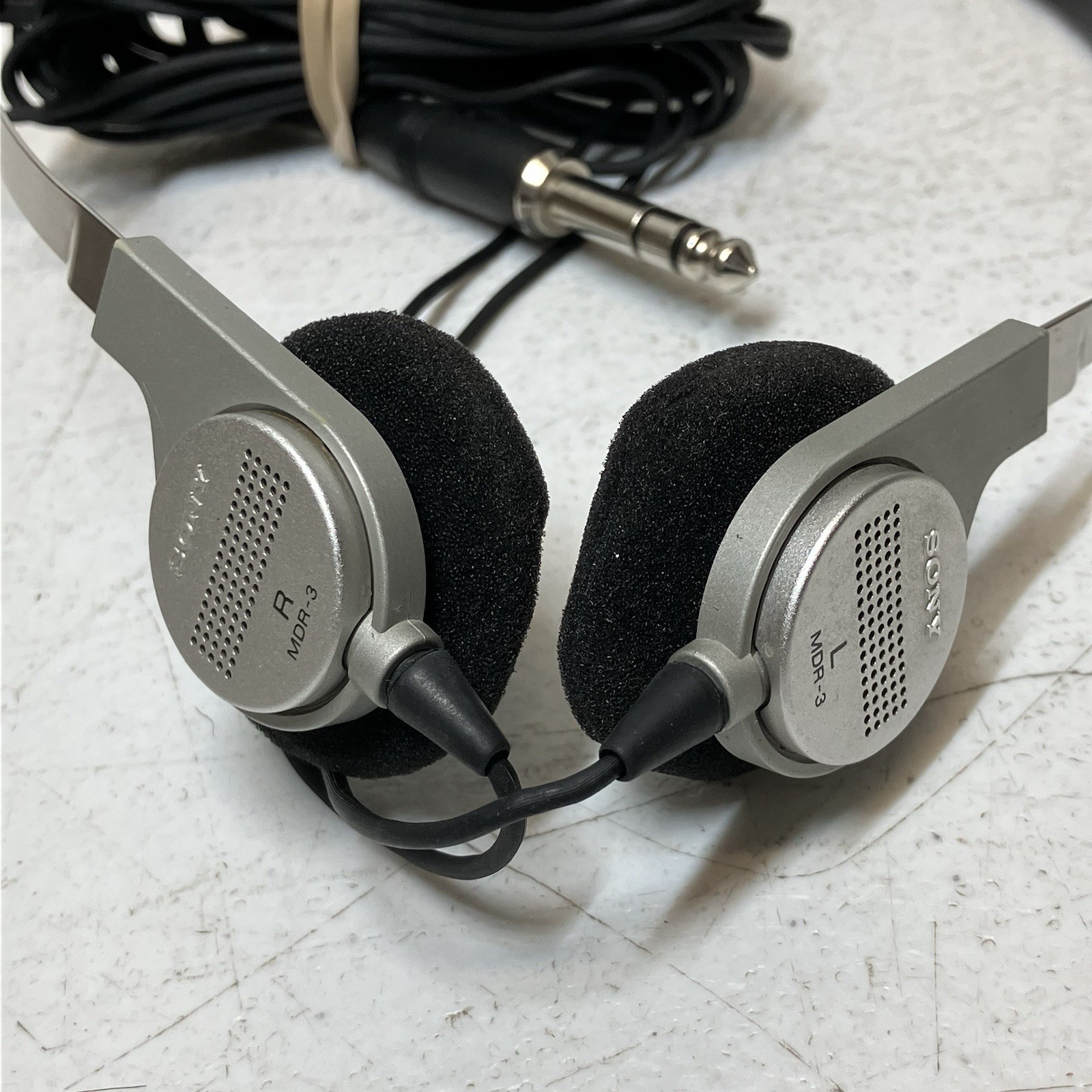 Vintage 1980’s Sony MDR-3 Stereo Headphones- Great Condition- Tested And Works!