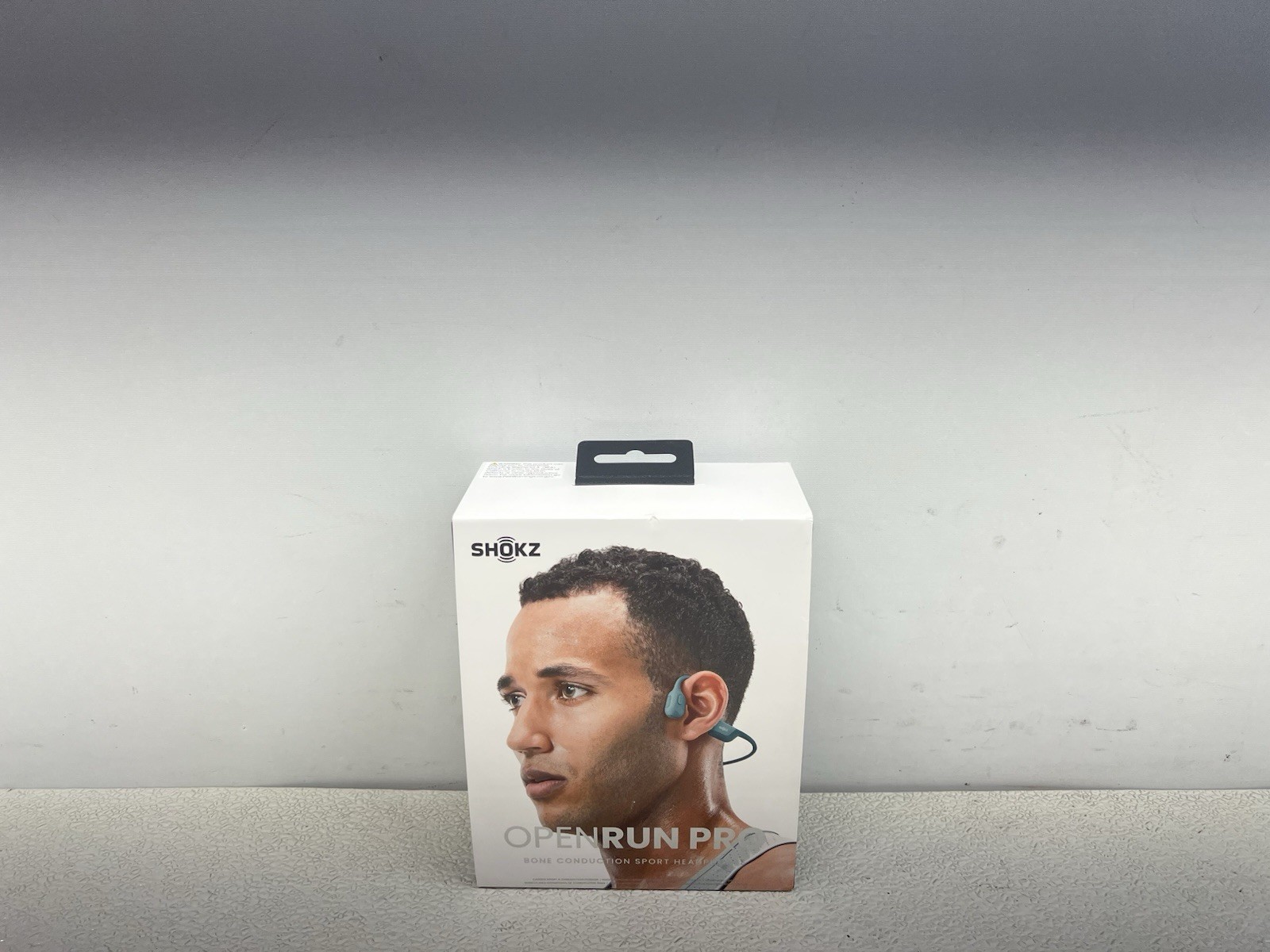 Shokz – OpenRun Pro Premium Bone Conduction Open-Ear Headphones – Blue –