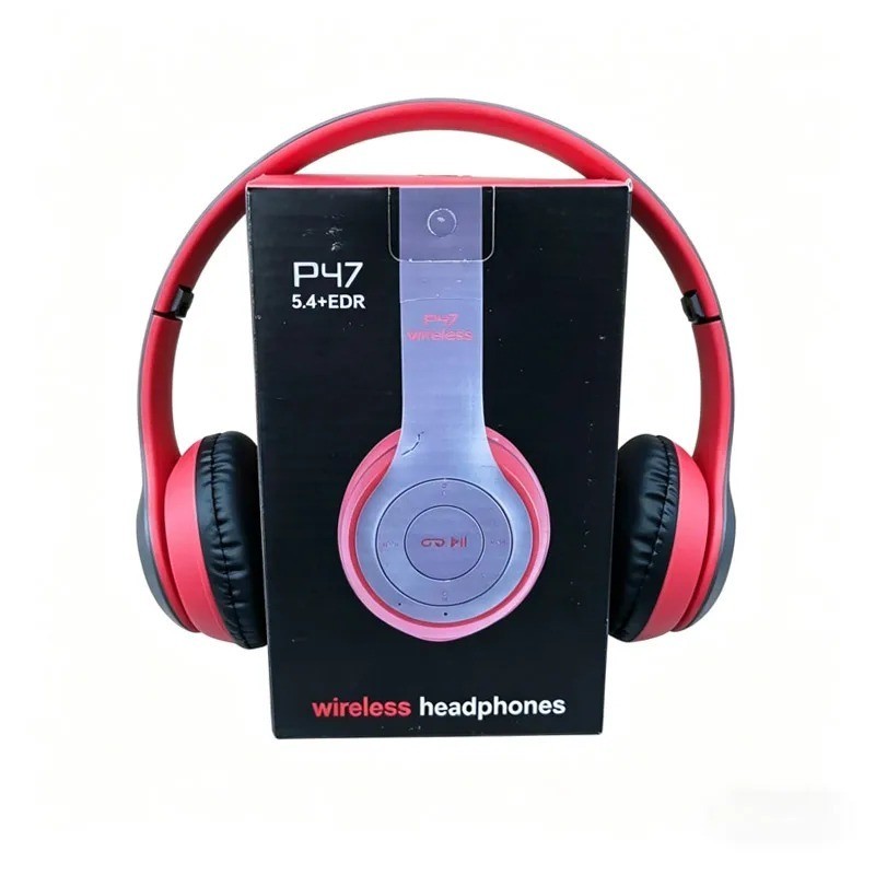 Deep Bass Wireless Bluetooth Headphones with Active Noise Cancel & Comfort Fit