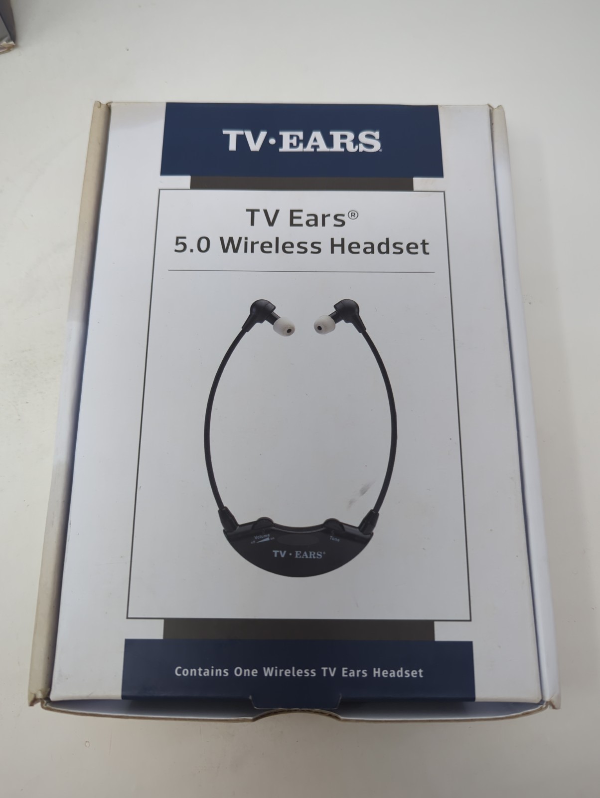 TV Ears Wireless Black Version 5.0 Item #11641 Voice Clarifying Listening