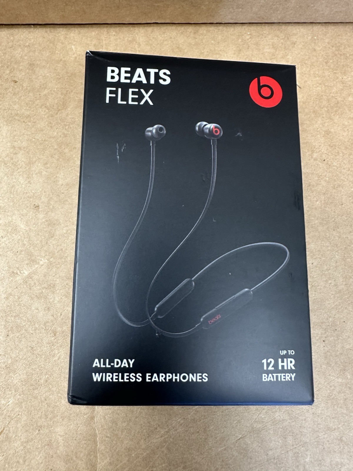 Beats Flex Wireless Earbuds Apple W1 Headphones Chip Magnetic Earphones -Black
