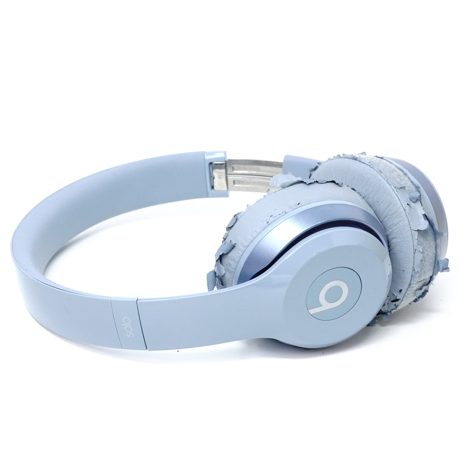 Beats by Dr. Dre Solo 2 Wired On-Ear Headphone B0518 – Light Blue *READ*