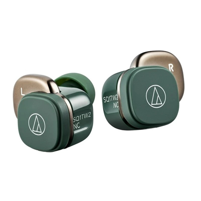 Audio-Technica ATH-SQ1TW2NC GR True Wireless Earphones Forest Green