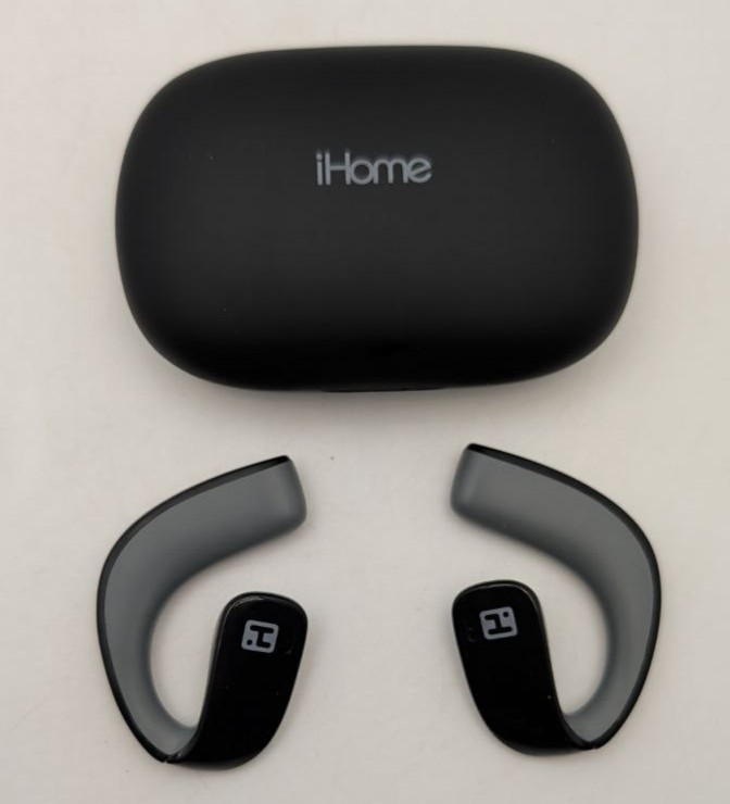 iHome True Wireless Earbuds Sport Touch control EarHook Headphones with Mic
