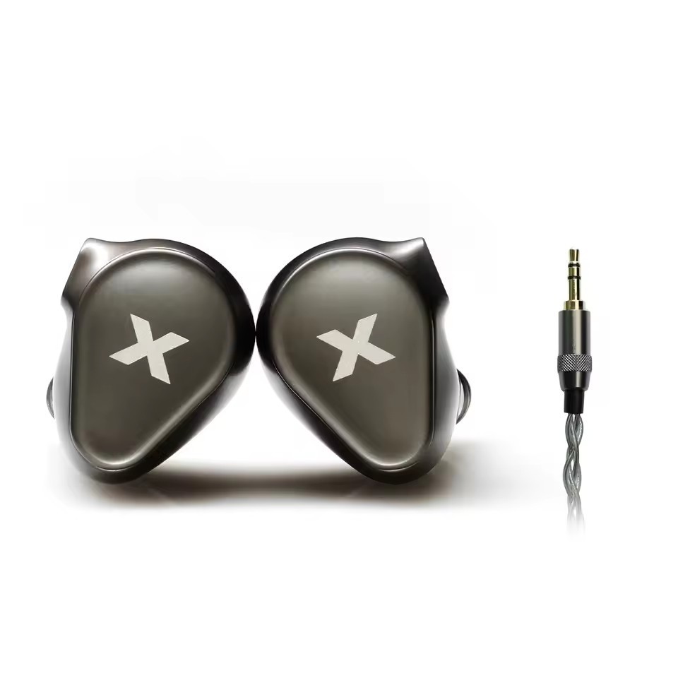 DUNU Titan X HiFi IEM Earphones Dual Magnetic Dynamic Driver Metal Alloy Housing