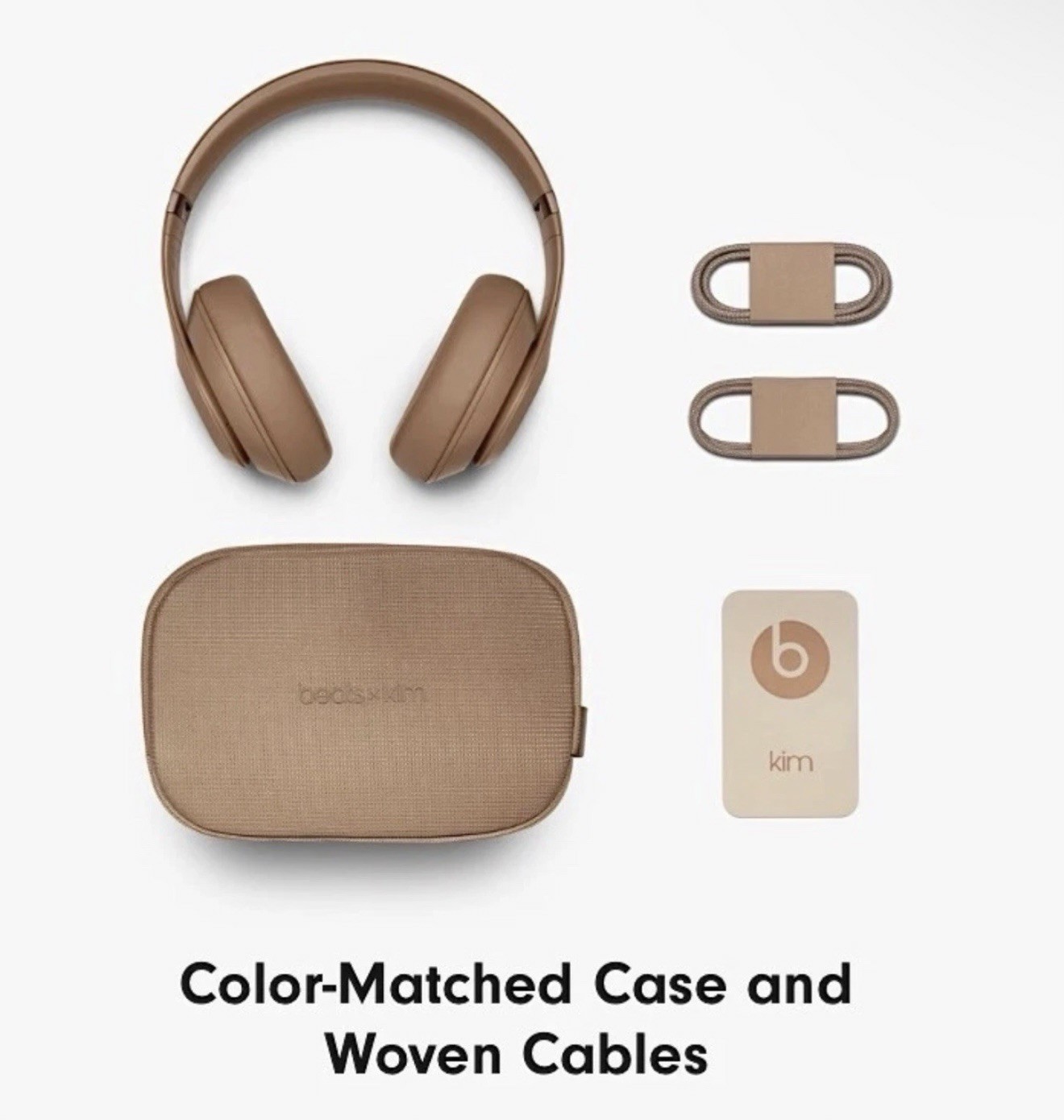 Beats Studio Pro x Kim Kardashian Bluetooth Wireless Over-Ear Headphones – Dune