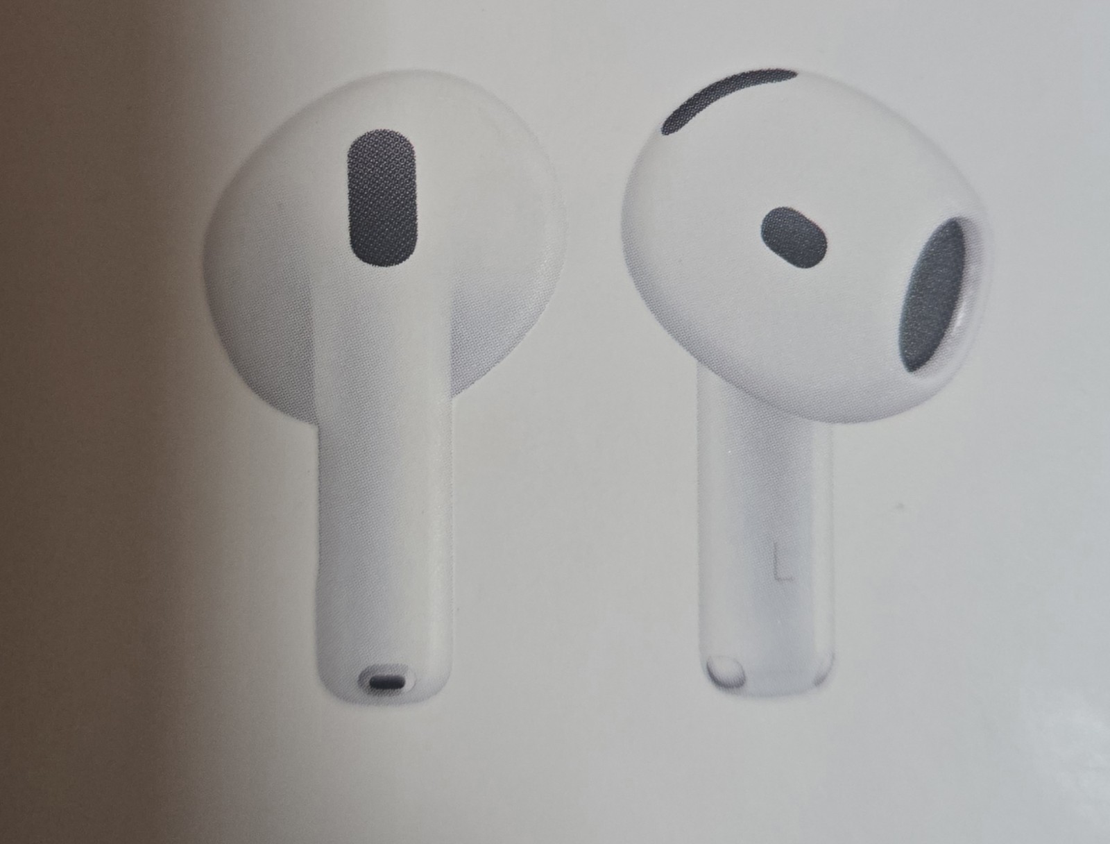 Apple AirPods 4 Wireless Bluetooth USB-C In-Ear Earbuds White Built-In Mic