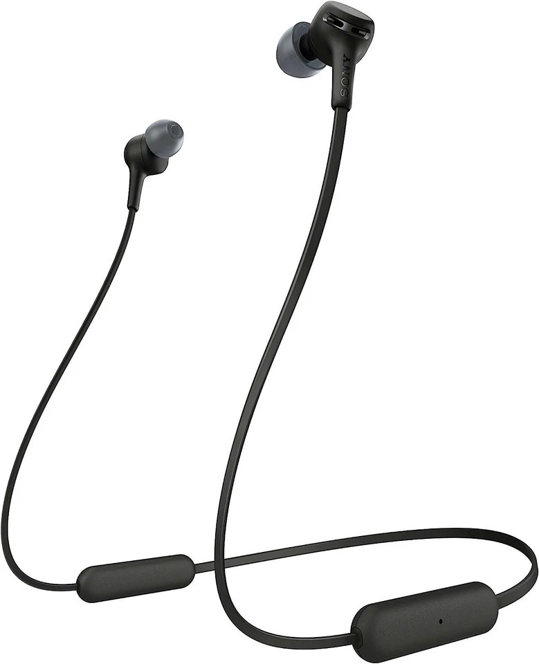 For Sony WI-XB400 Wireless Bluetooth Headphones Wireless Earbuds Black