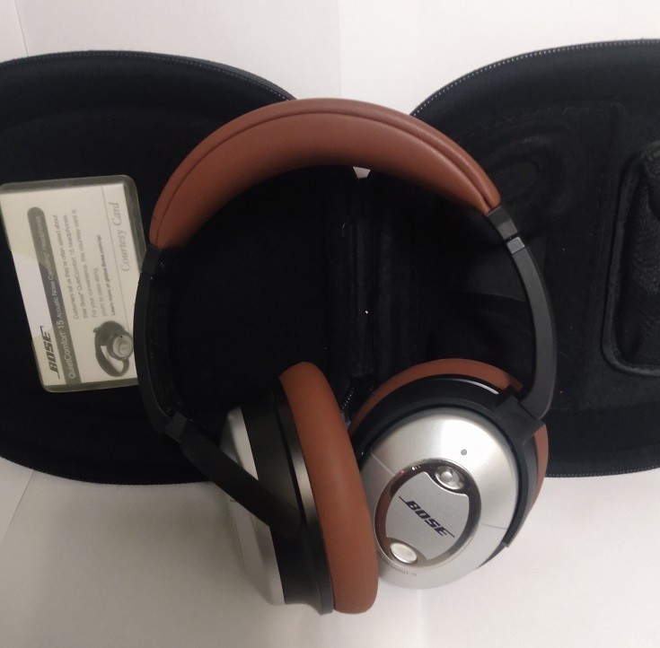 Bose QC-15 QuietComfort Coffee Brown Wired Headphones SHIPS FAST