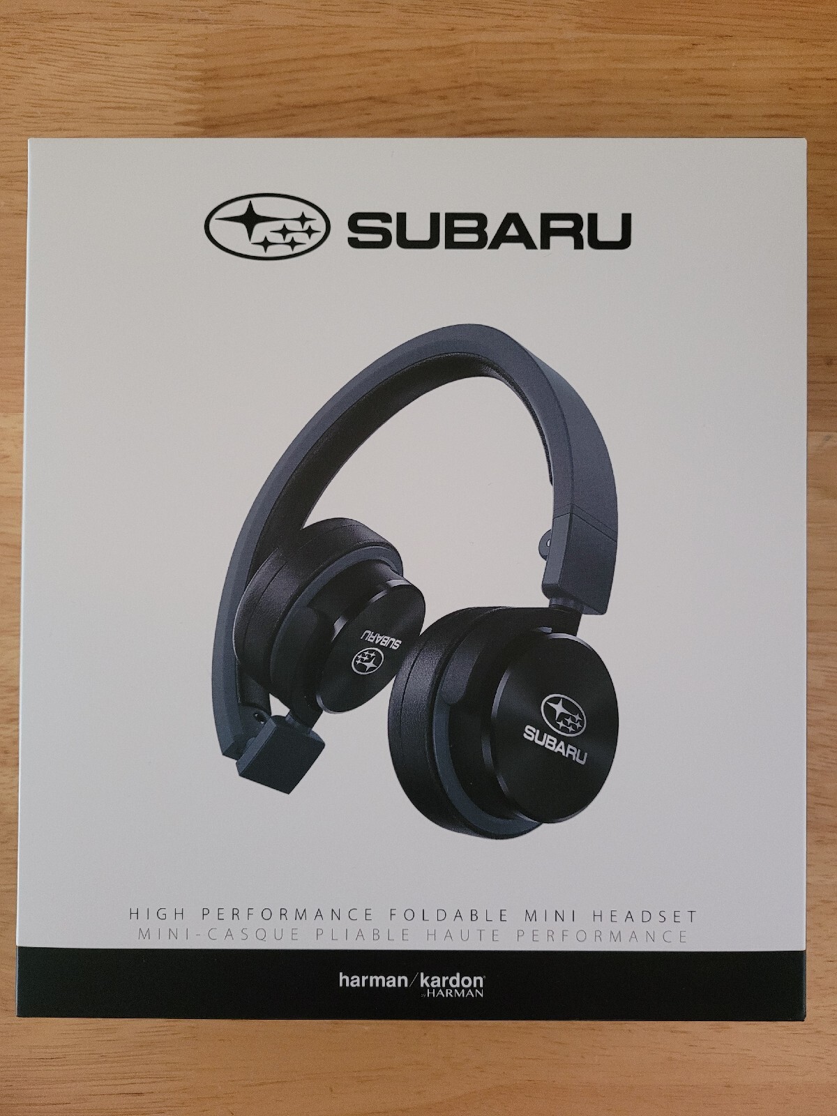 Subaru Harman Kardon High Perform…Headphones Foldable Mini Headset NEW SEALED.