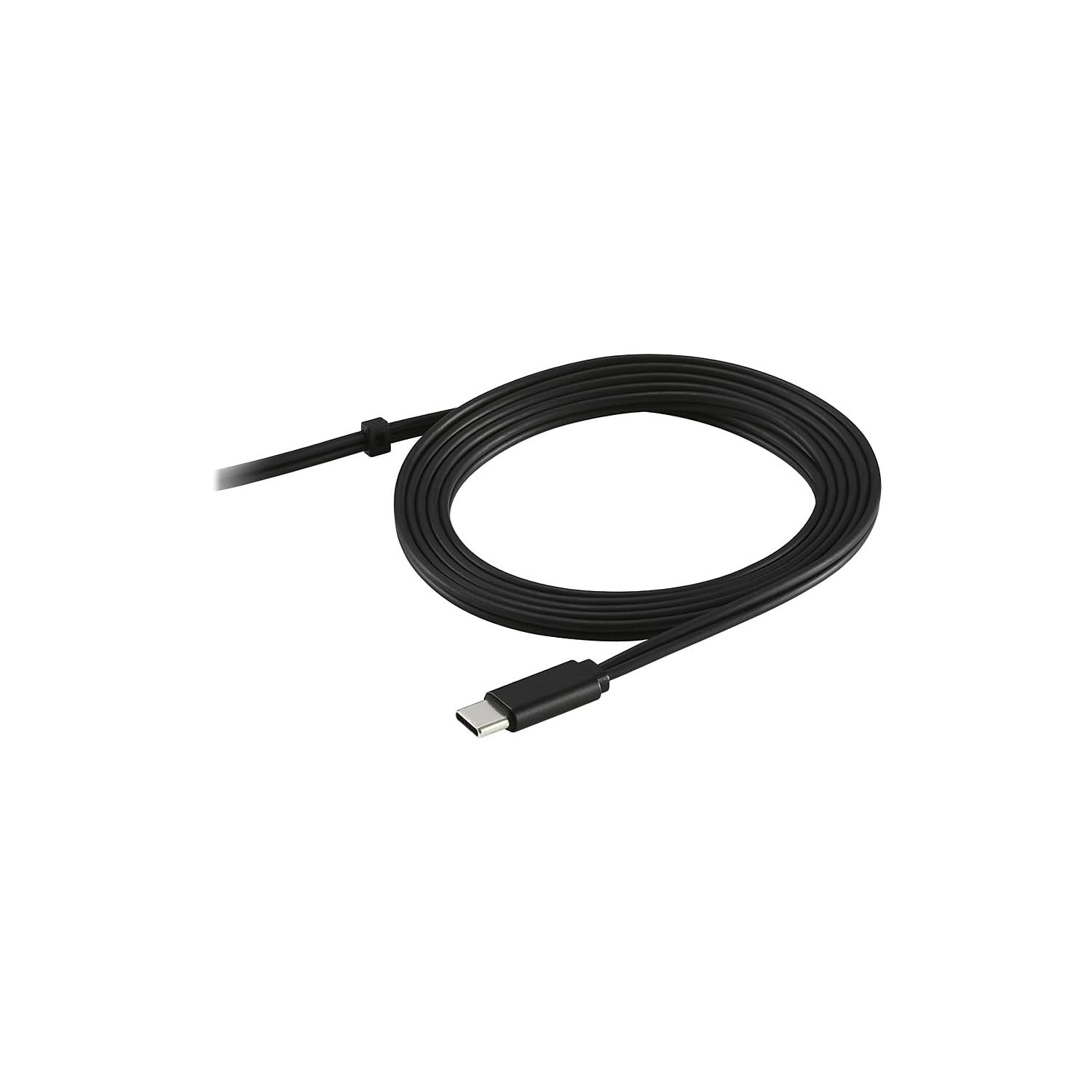 Kensington Hi-Fi USB-C Headphones with Mic / 6 ft cord, Black