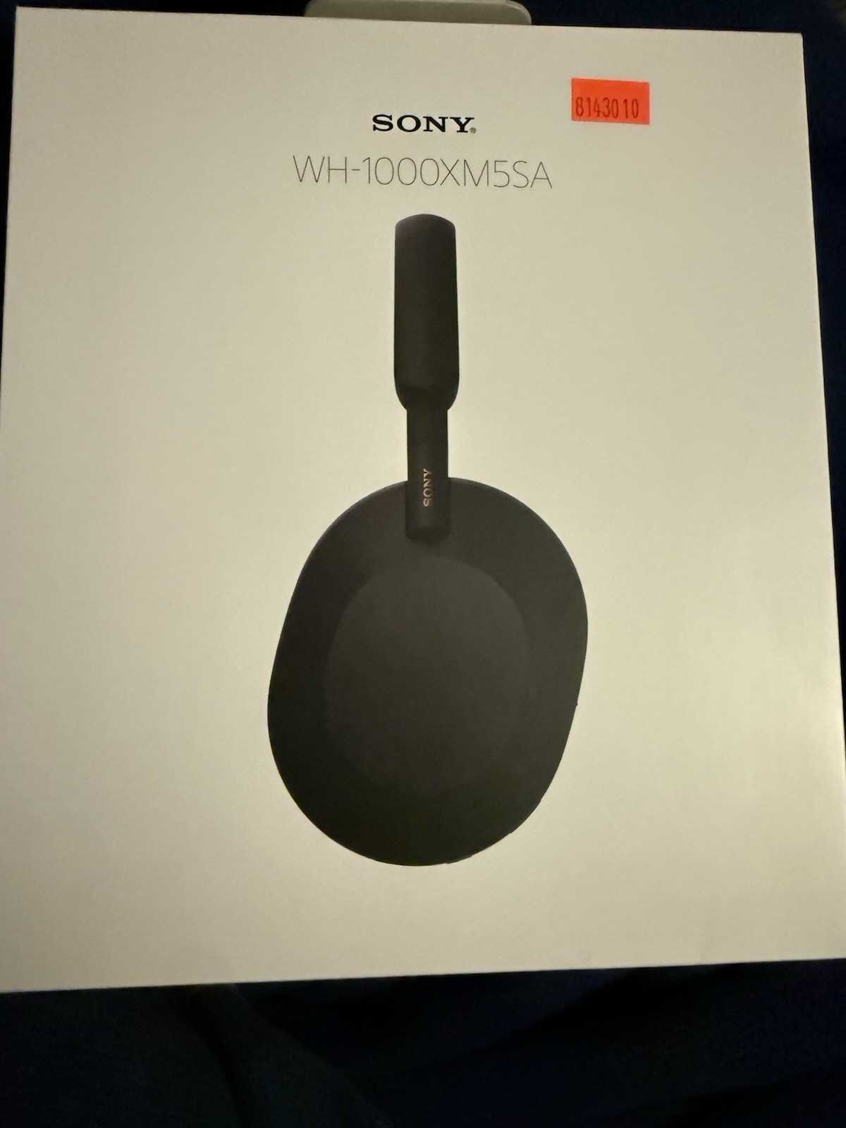 NEW Sony WH1000XM5/SA Wireless Noise-Cancelling Over-the-Ear Headphones – Black