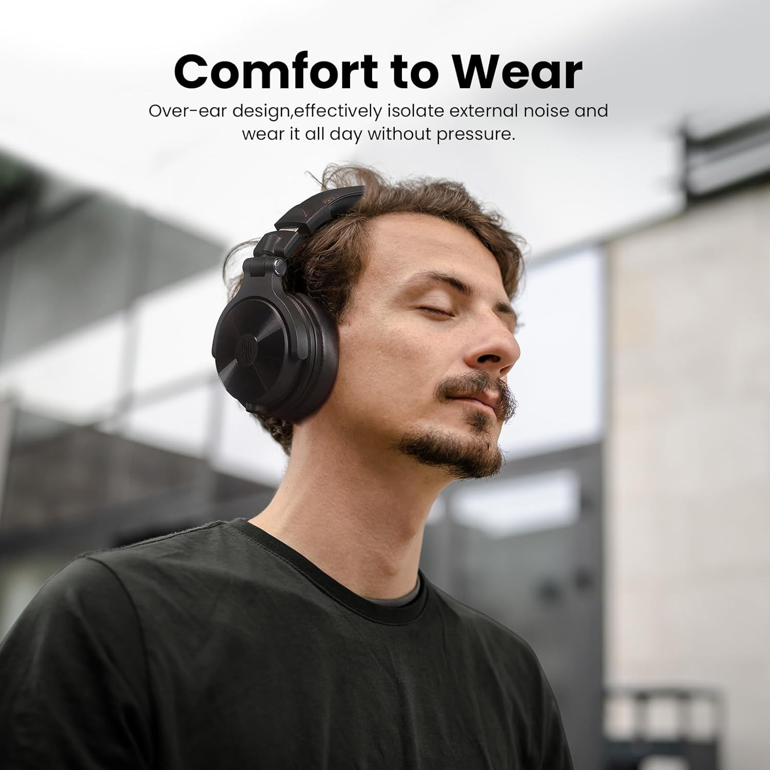 Studio Max Low-Latency Wireless DJ Headphones, 120H Playtime, Hi-Res Audio
