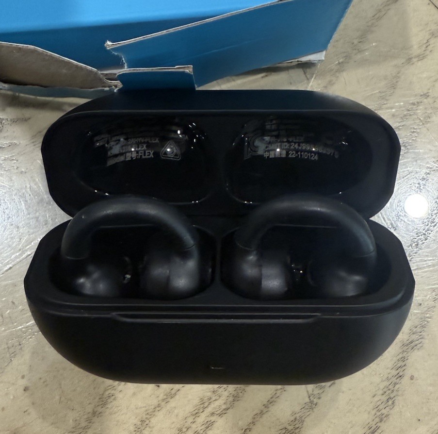 OPEN BOX! JLab Flex Open Bluetooth Earbuds, Wireless, Clip-On Cuff Design