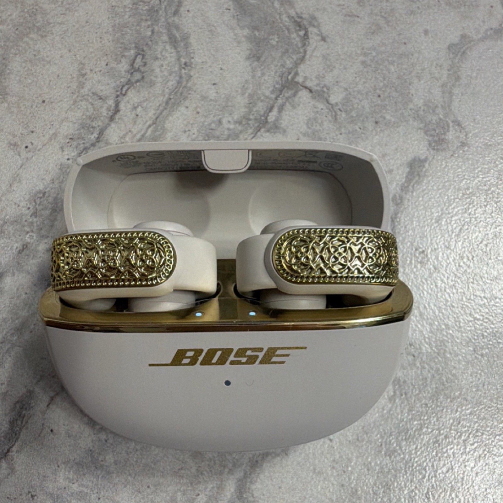 Bose x Kendra Scott In-Ear Bluetooth Earbuds, Wireless, White Gold