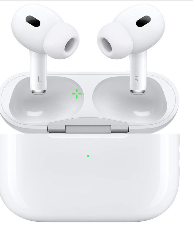 Apple AirPods Pro 2 White With USB-C Charging Case In Ear Headphones MTJV3AM/A –
