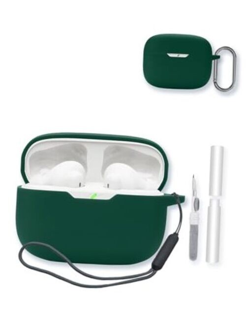 Case for JBL Vibe Beam 2 True Wireless Noise Cancelling Earbuds,Soft Green
