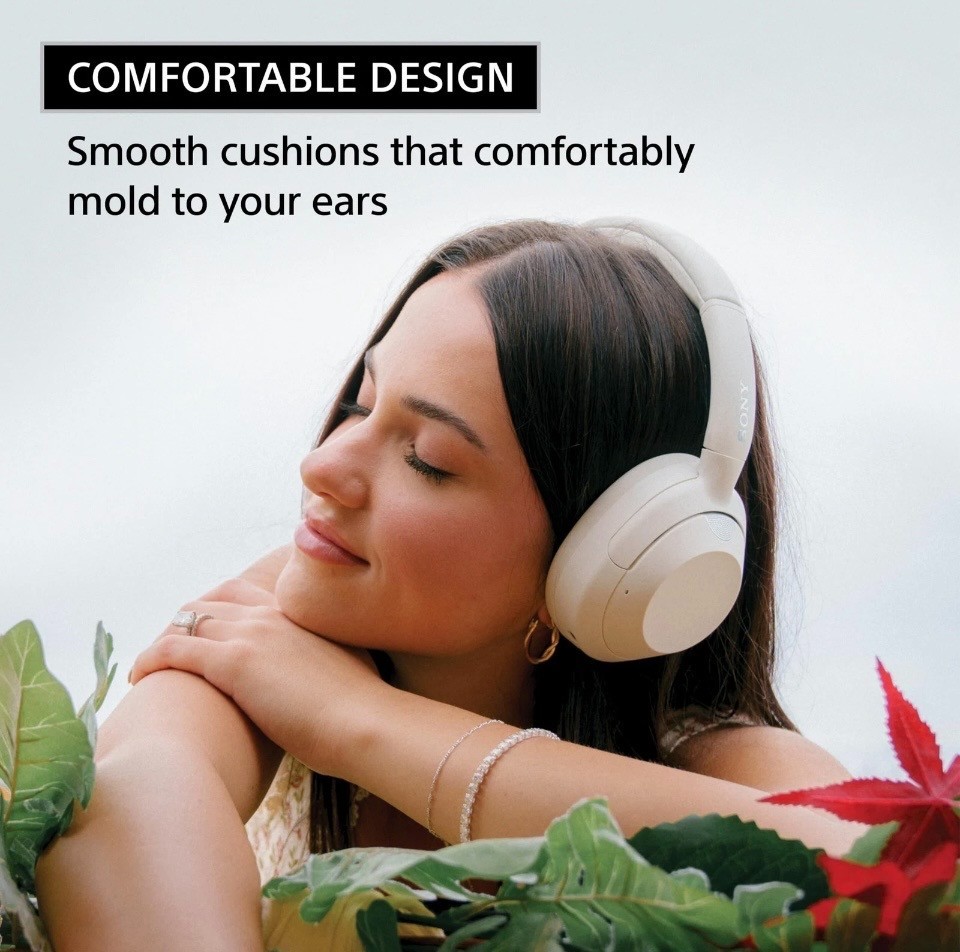 Sony Over-The-Ear Headphones Model WHULT900N/B