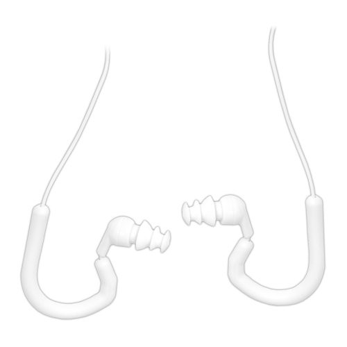New Pyle PWPE10W White Waterproof Marine Headphones Earbuds for MP3 players