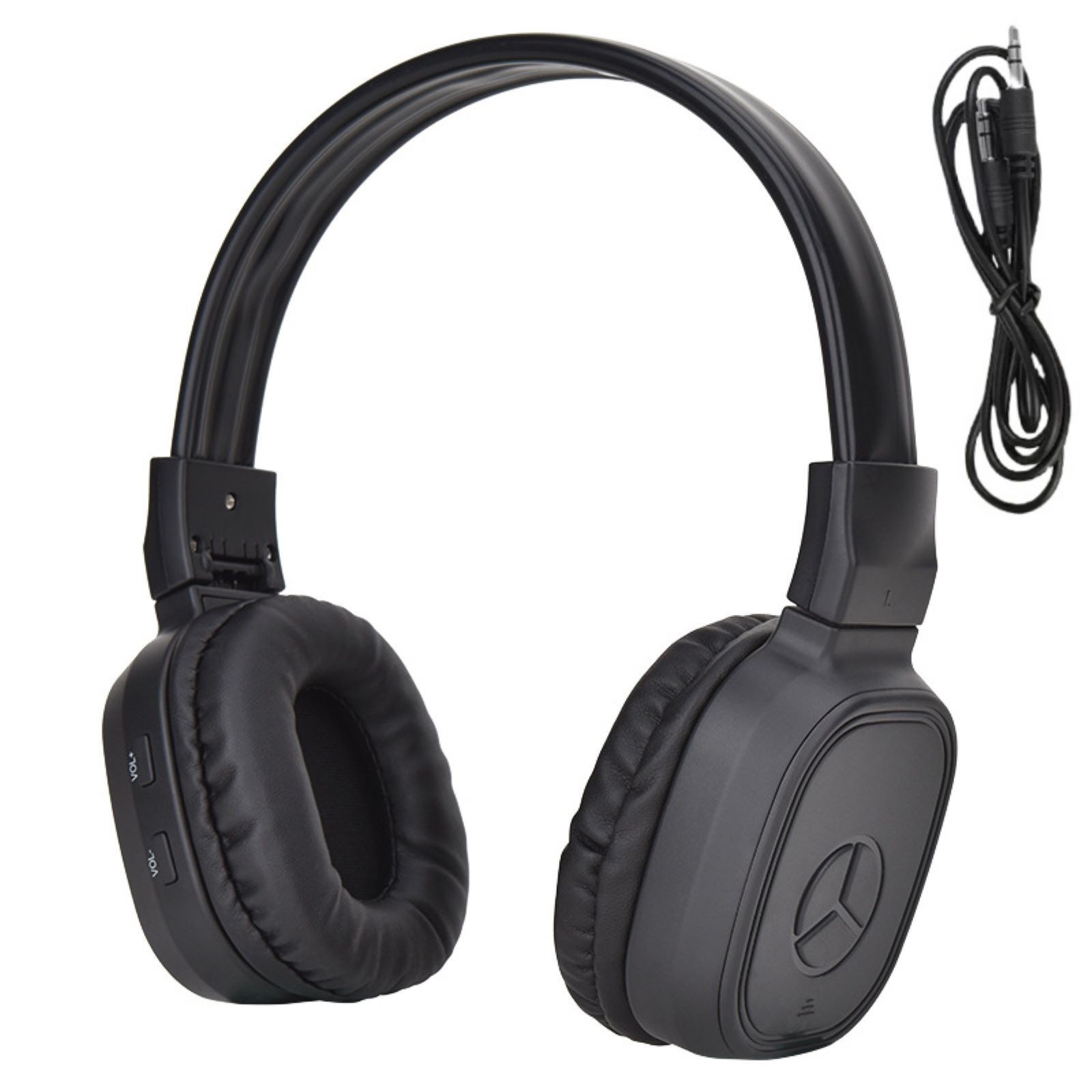 Foldable Receiver Over-Ear Headphone Supports FM (No AM) transistor radio
