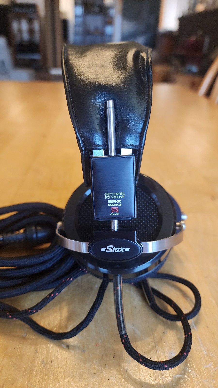 STAX SR-X Mk2 Electrostatic Headphones w/ SRD-7 Driver Unit Working & Tested