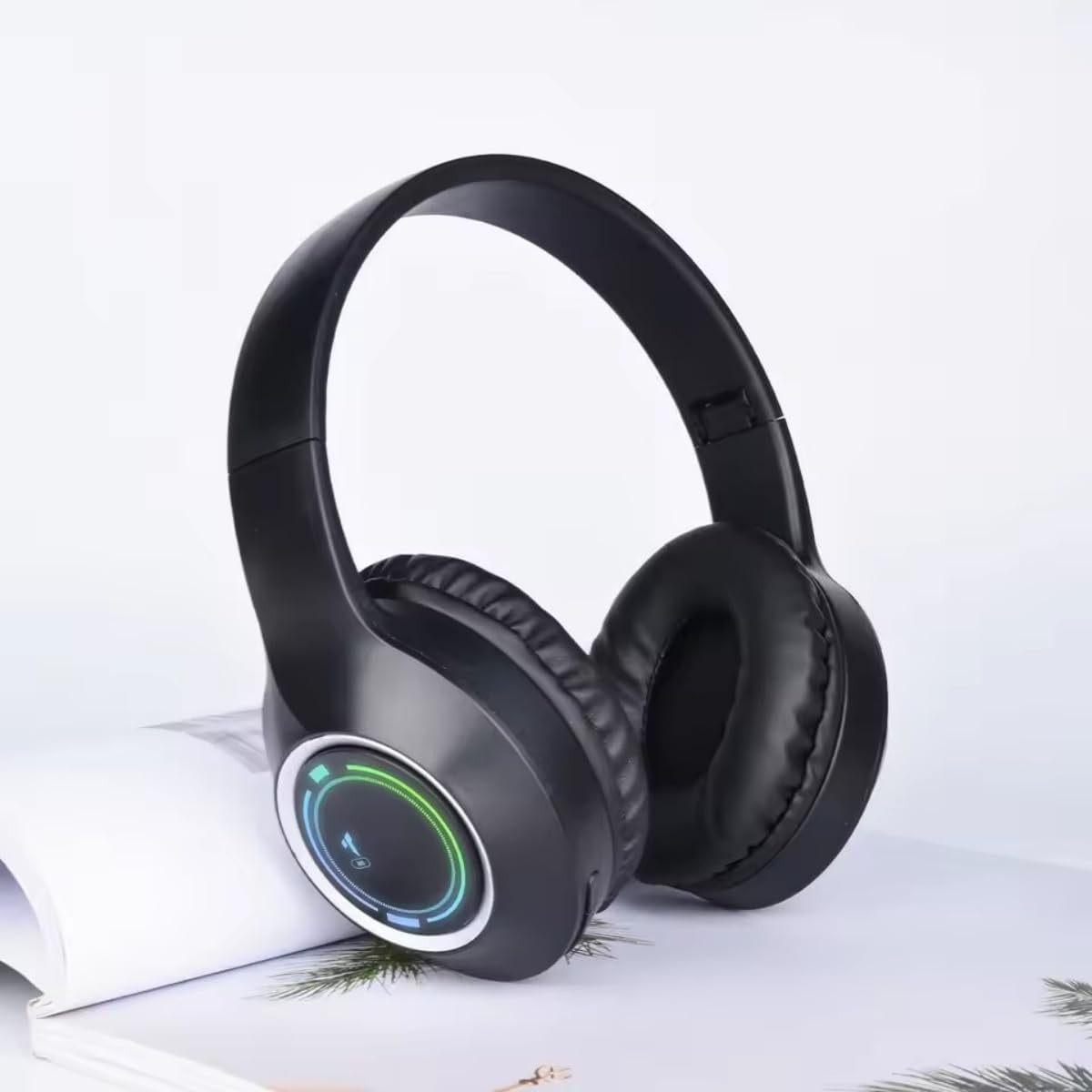 Bluetooth Headphones over Ear,Wireless Headphones Low Latency, Hands-Free Calls,