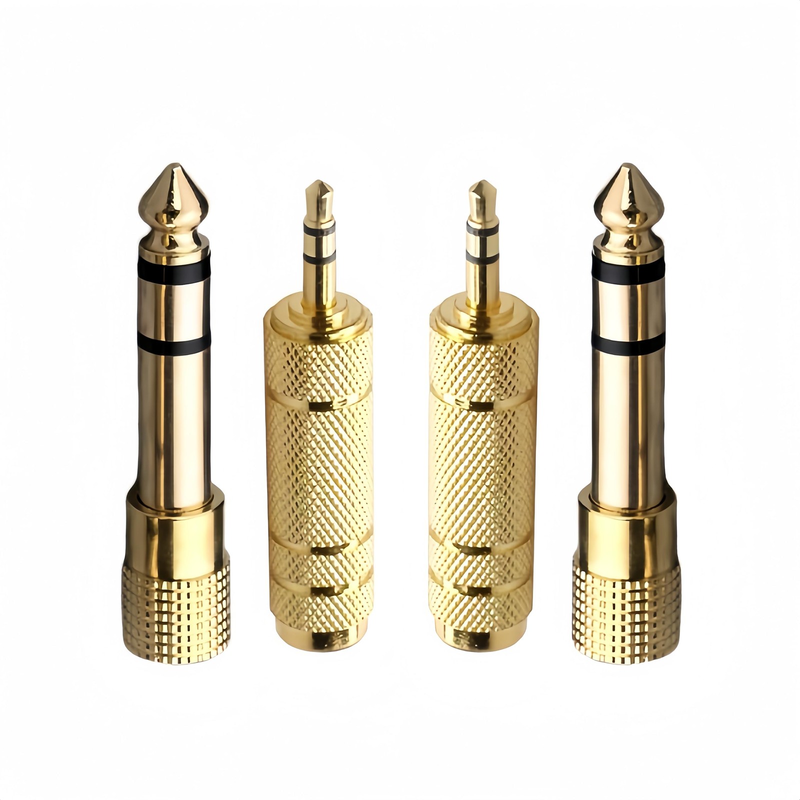Headphone Adapter 6.35mm Male to 3.5mm Female Stereo Audio Aux Adapter 3.5mm to