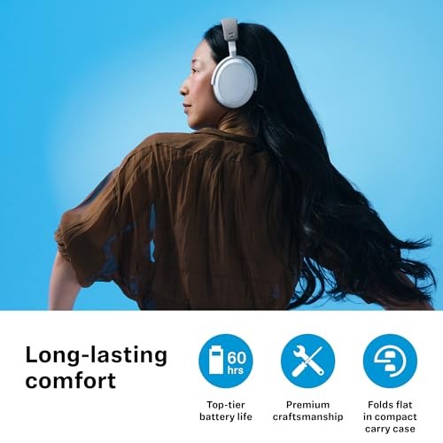 Sennheiser MOMENTUM 4 Wireless Wireless Noise Cancelling Headphones – Bluetooth