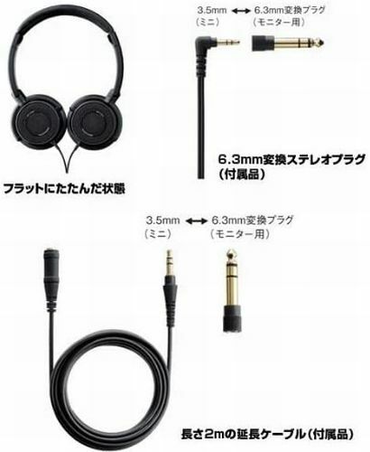 YAMAHA HPH-200 BK open air type headphone black 1.2m new free shipping
